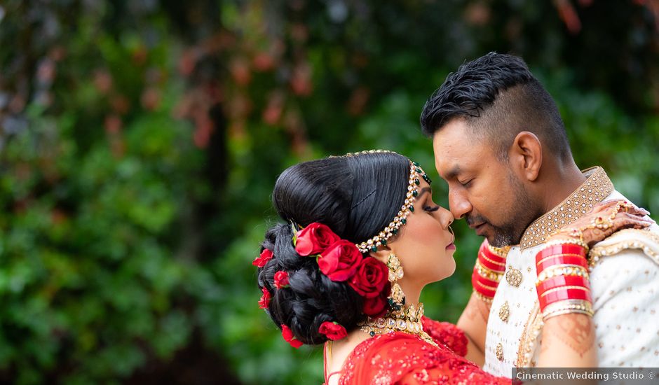 Ashneel and Presila's wedding in Burnaby, British Columbia