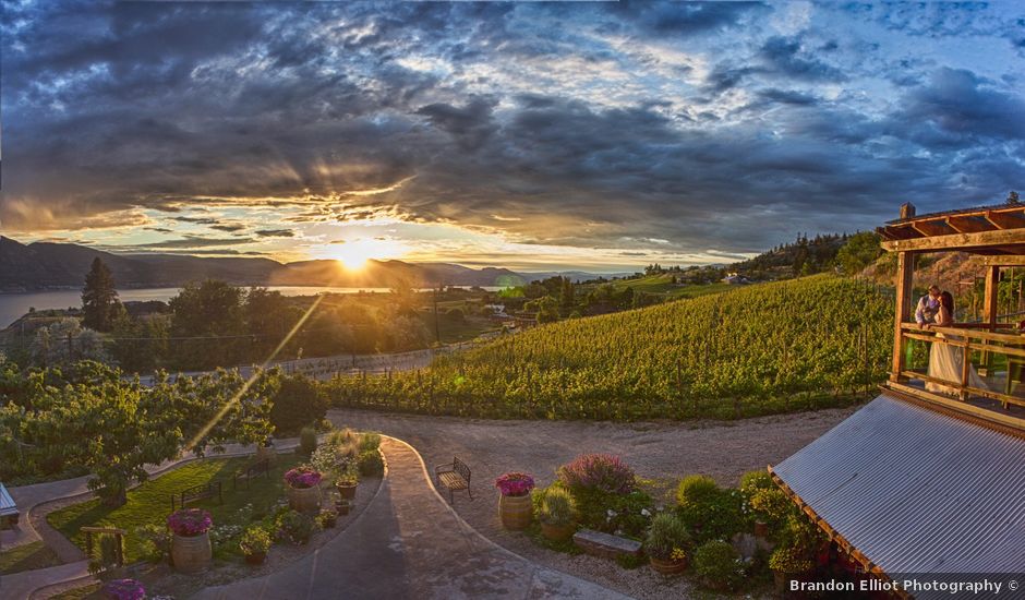 Daron and Catrina's wedding in Penticton, British Columbia