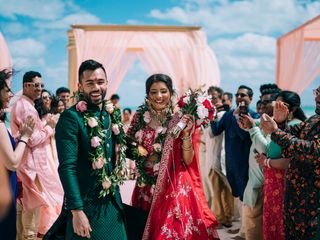 The wedding of Karishma and Harsh 1