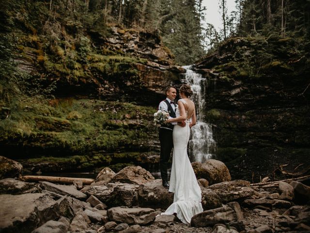 Adam and Sara&apos;s wedding in Fernie, British Columbia 6