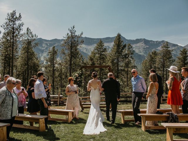 Adam and Sara&apos;s wedding in Fernie, British Columbia 8