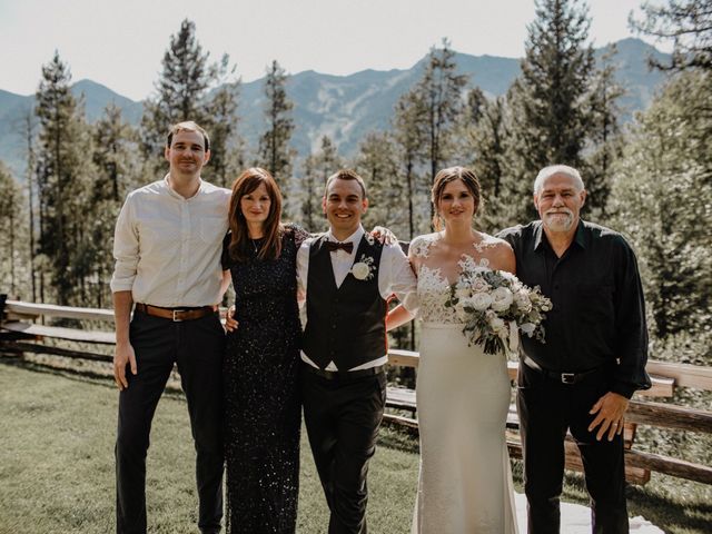 Adam and Sara&apos;s wedding in Fernie, British Columbia 15