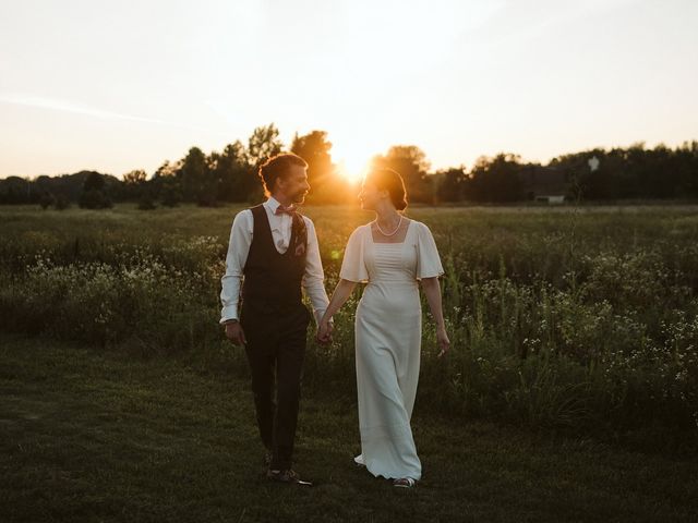 Chris and Jess&apos;s wedding in Prince Edward County, Ontario 16