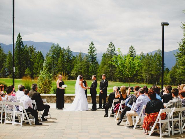 Steve and Lori&apos;s wedding in Invermere, British Columbia 11