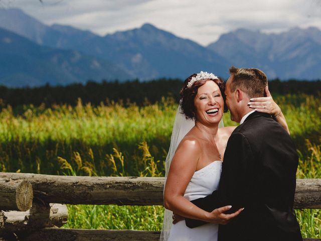 Steve and Lori&apos;s wedding in Invermere, British Columbia 16