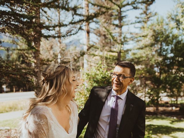 Paul and Marisa&apos;s wedding in Canmore, Alberta 42