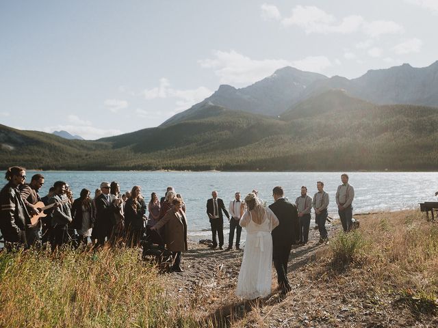 Paul and Marisa&apos;s wedding in Canmore, Alberta 50