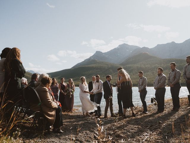 Paul and Marisa&apos;s wedding in Canmore, Alberta 2