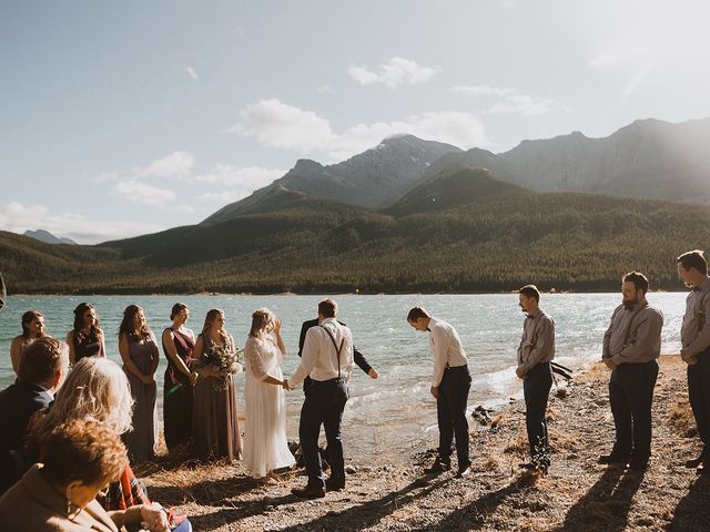 Paul and Marisa&apos;s wedding in Canmore, Alberta 60