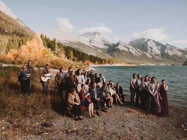 Paul and Marisa&apos;s wedding in Canmore, Alberta 66