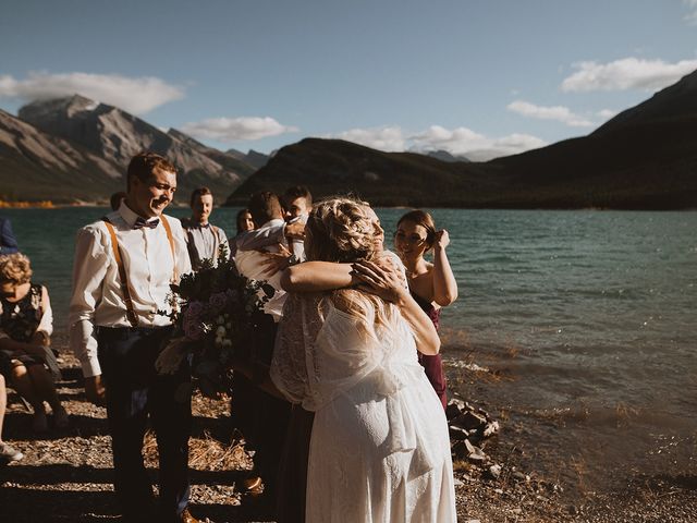 Paul and Marisa&apos;s wedding in Canmore, Alberta 68
