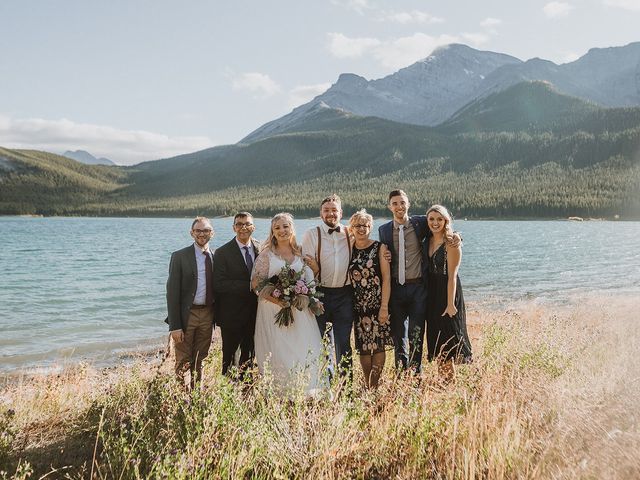 Paul and Marisa&apos;s wedding in Canmore, Alberta 72