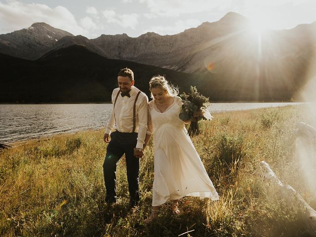 Paul and Marisa&apos;s wedding in Canmore, Alberta 79