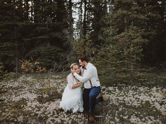 Paul and Marisa&apos;s wedding in Canmore, Alberta 82