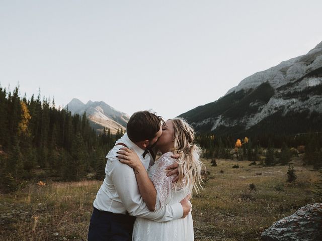 Paul and Marisa&apos;s wedding in Canmore, Alberta 84