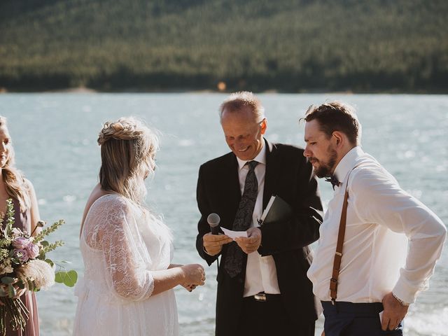 Paul and Marisa&apos;s wedding in Canmore, Alberta 120