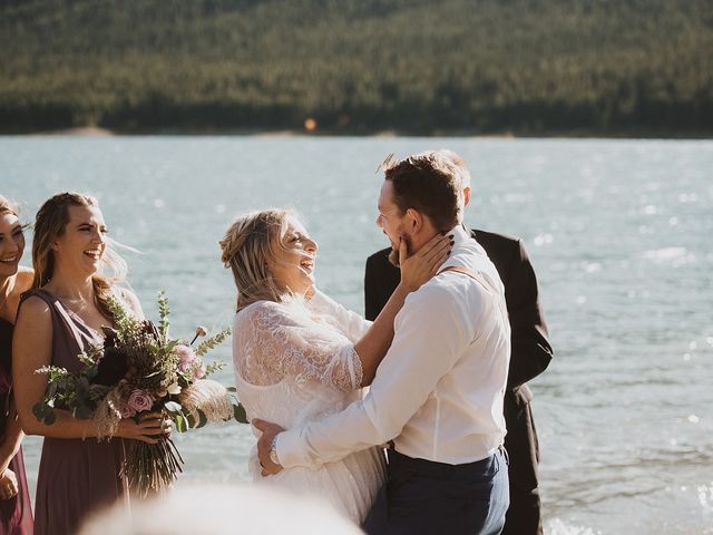 Paul and Marisa&apos;s wedding in Canmore, Alberta 127