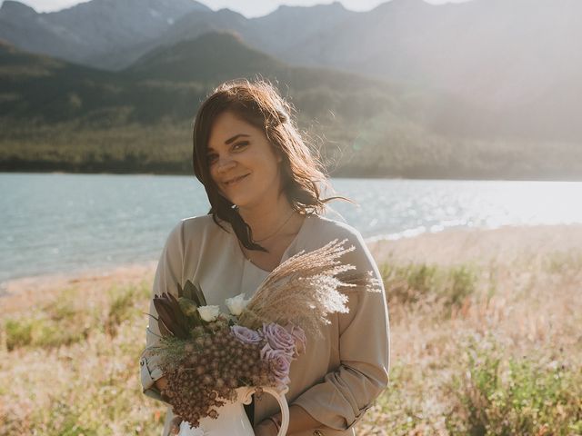 Paul and Marisa&apos;s wedding in Canmore, Alberta 133