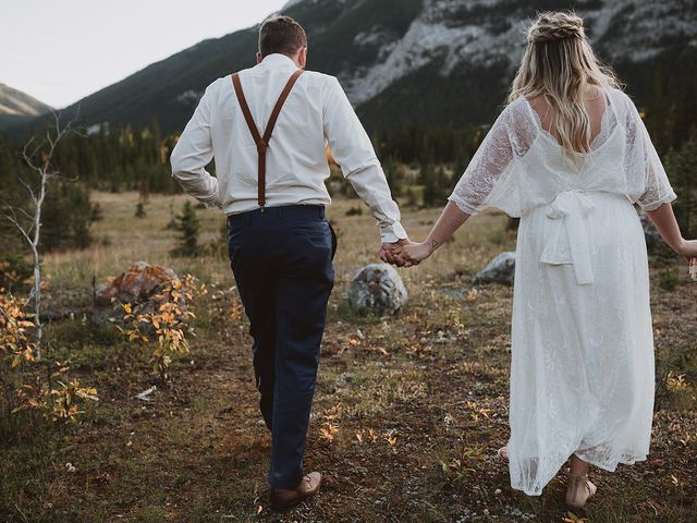 Paul and Marisa&apos;s wedding in Canmore, Alberta 147