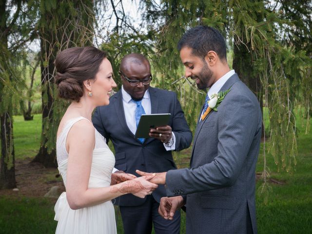 Taha and Dionne&apos;s wedding in Caledon, Ontario 42