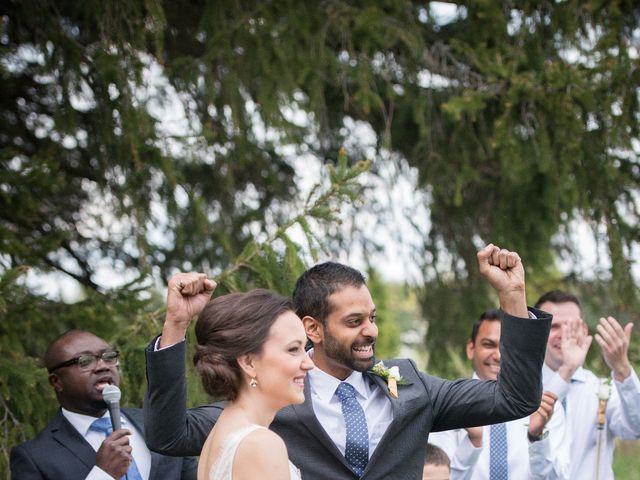 Taha and Dionne&apos;s wedding in Caledon, Ontario 43