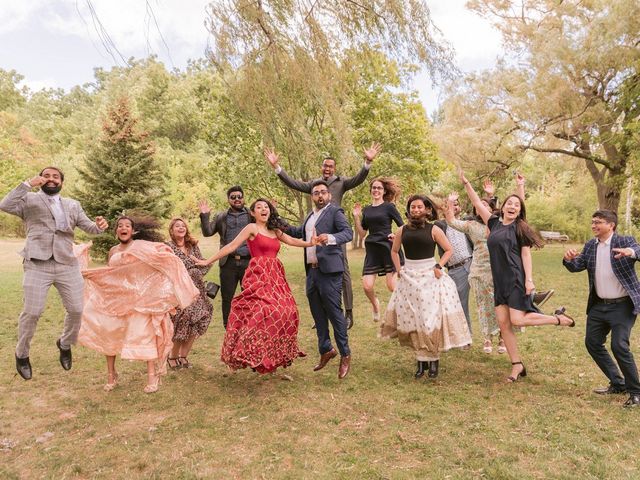 Hemanji and Badal&apos;s wedding in Etobicoke, Ontario 106
