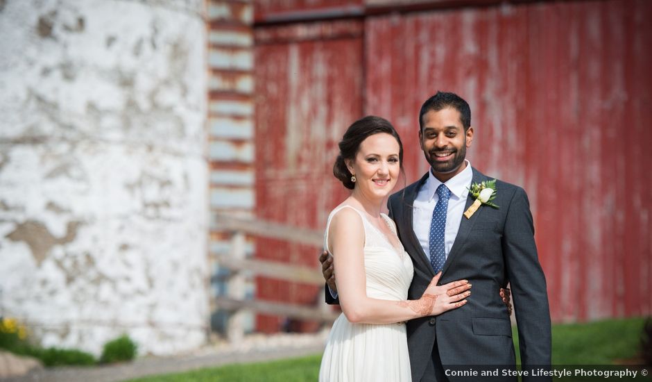 Taha and Dionne's wedding in Caledon, Ontario