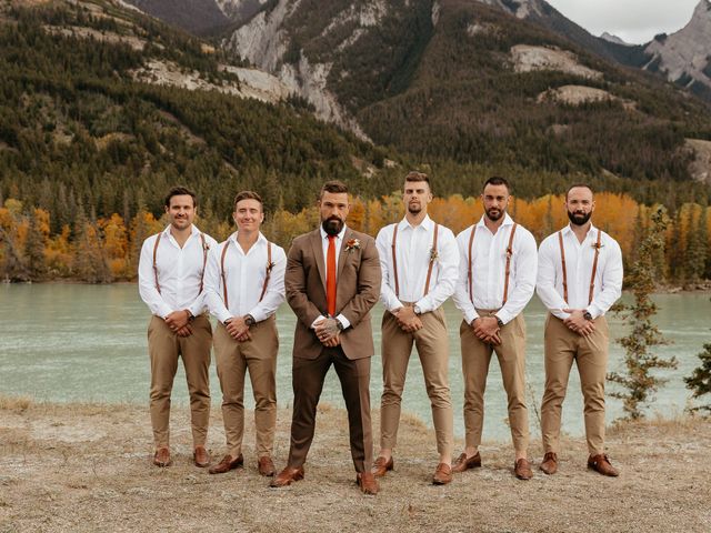 Braeden and Kim&apos;s wedding in Jasper, Alberta 7