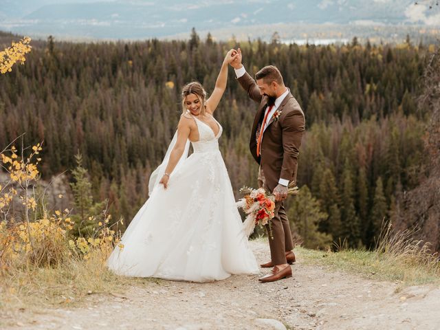 Braeden and Kim&apos;s wedding in Jasper, Alberta 15