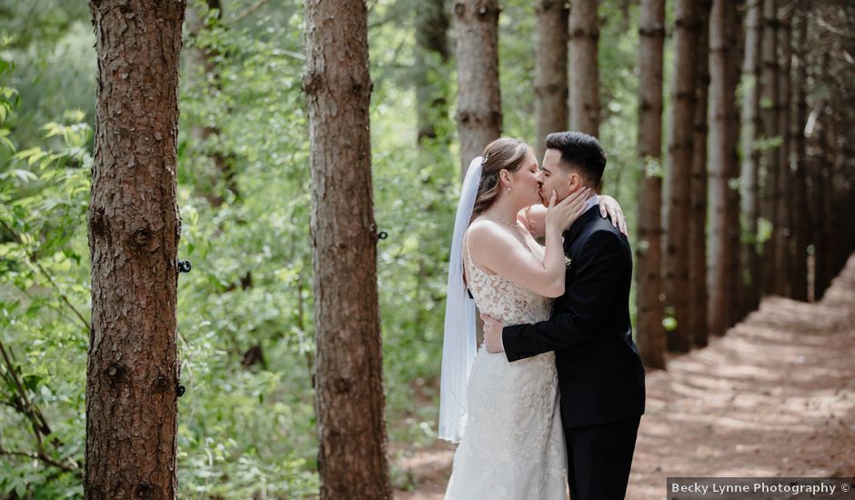 Hugh and Teagan's wedding in Erin, Ontario