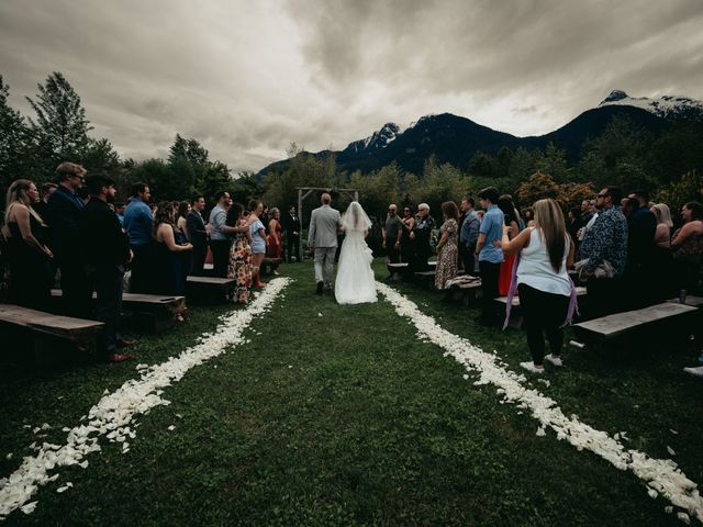 Lucas and Bailey&apos;s wedding in Squamish, British Columbia 20
