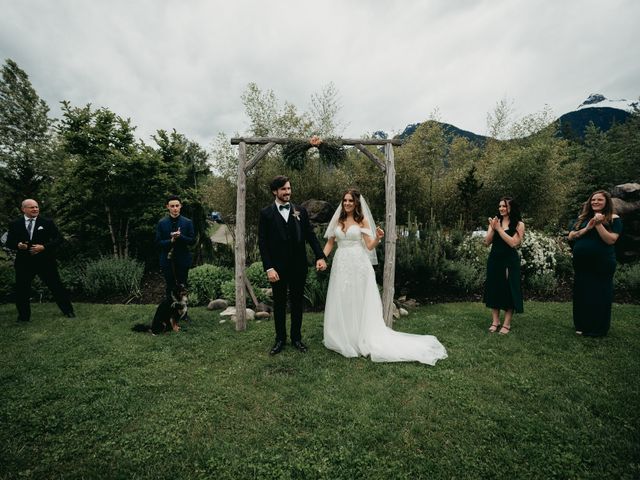 Lucas and Bailey&apos;s wedding in Squamish, British Columbia 21
