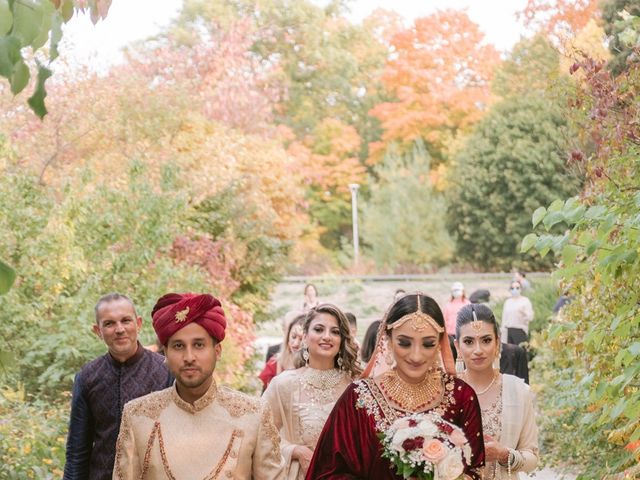 Zohra and Hamza&apos;s wedding in Markham, Ontario 9