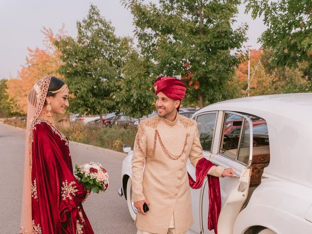 Zohra and Hamza&apos;s wedding in Markham, Ontario 37