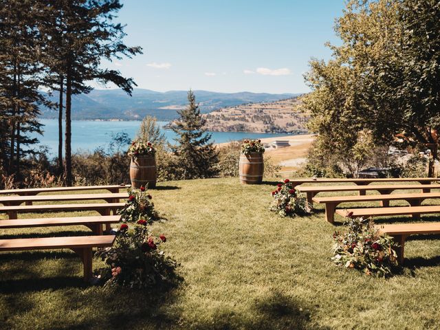 Aaron and Brittany&apos;s wedding in Vernon, British Columbia 4