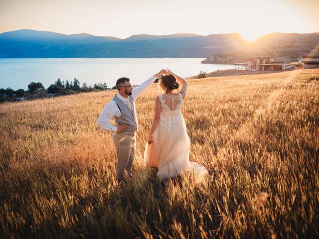 Aaron and Brittany&apos;s wedding in Vernon, British Columbia 1