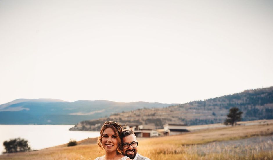 Aaron and Brittany's wedding in Vernon, British Columbia