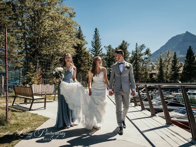 Clive and Shiana&apos;s wedding in Waterton Park, Alberta 5