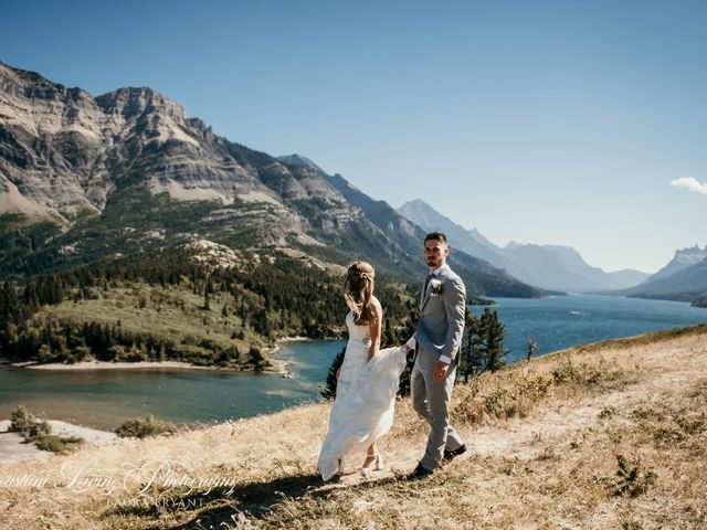 Clive and Shiana&apos;s wedding in Waterton Park, Alberta 12