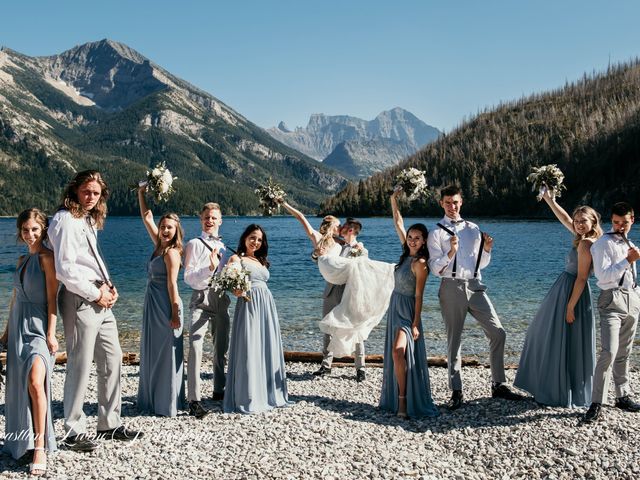 Clive and Shiana&apos;s wedding in Waterton Park, Alberta 25