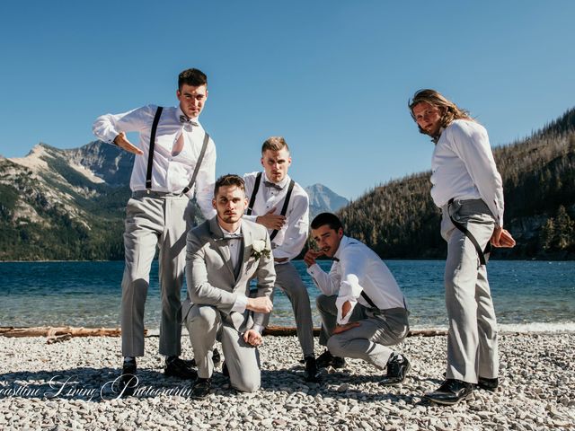 Clive and Shiana&apos;s wedding in Waterton Park, Alberta 27