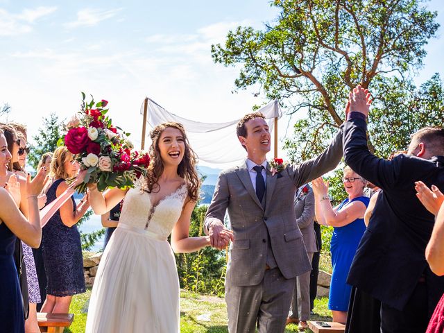 Chris and Maia&apos;s wedding in Galiano, British Columbia 15