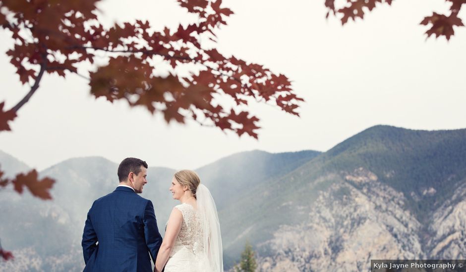 Hayley and Daren's wedding in Invermere, British Columbia