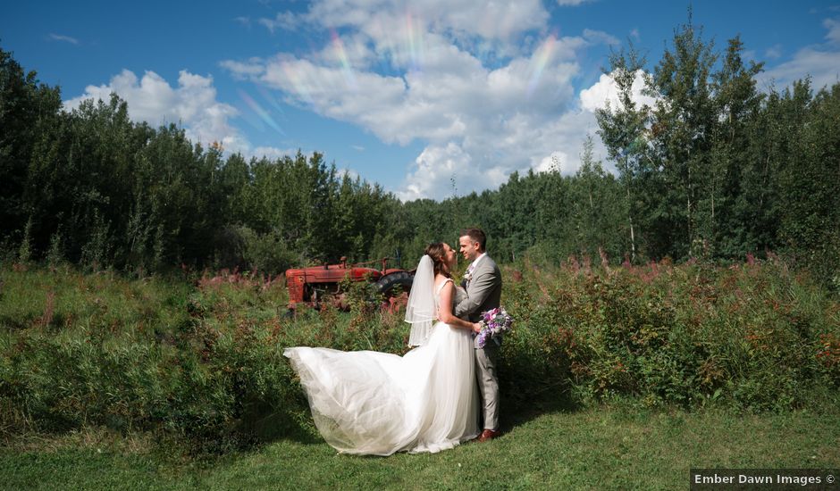 Brandon and Trina's wedding in Edmonton, Alberta