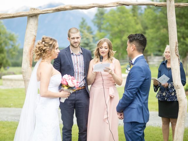 Rein and Lynn's wedding in Ta Ta Creek, British Columbia 76