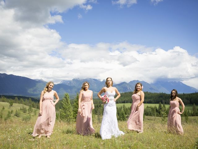 Rein and Lynn's wedding in Ta Ta Creek, British Columbia 142