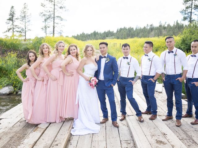 Rein and Lynn&apos;s wedding in Ta Ta Creek, British Columbia 170
