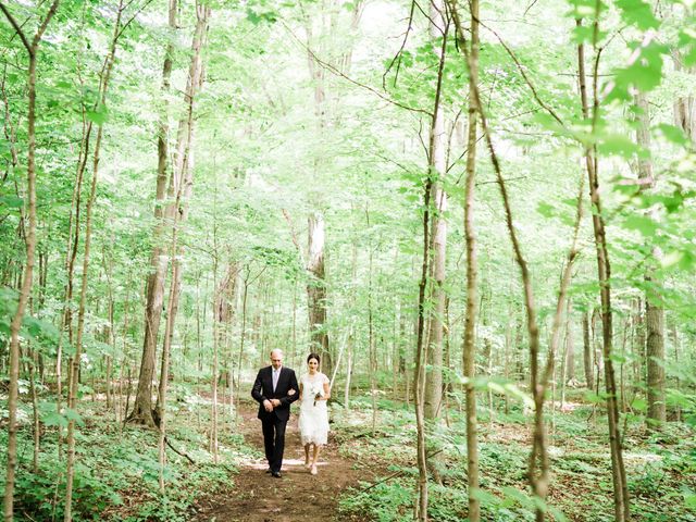 Kyle and Miranda&apos;s wedding in Prince Edward County, Ontario 15