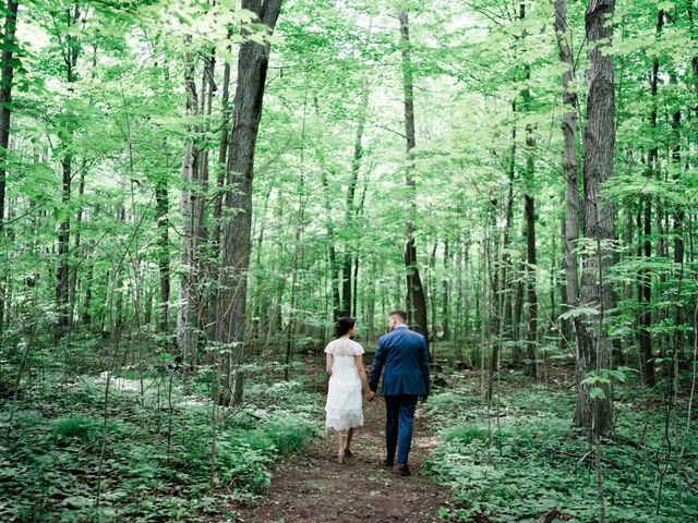 Kyle and Miranda&apos;s wedding in Prince Edward County, Ontario 21