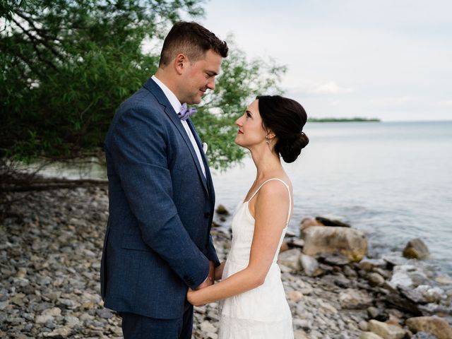 Kyle and Miranda&apos;s wedding in Prince Edward County, Ontario 34